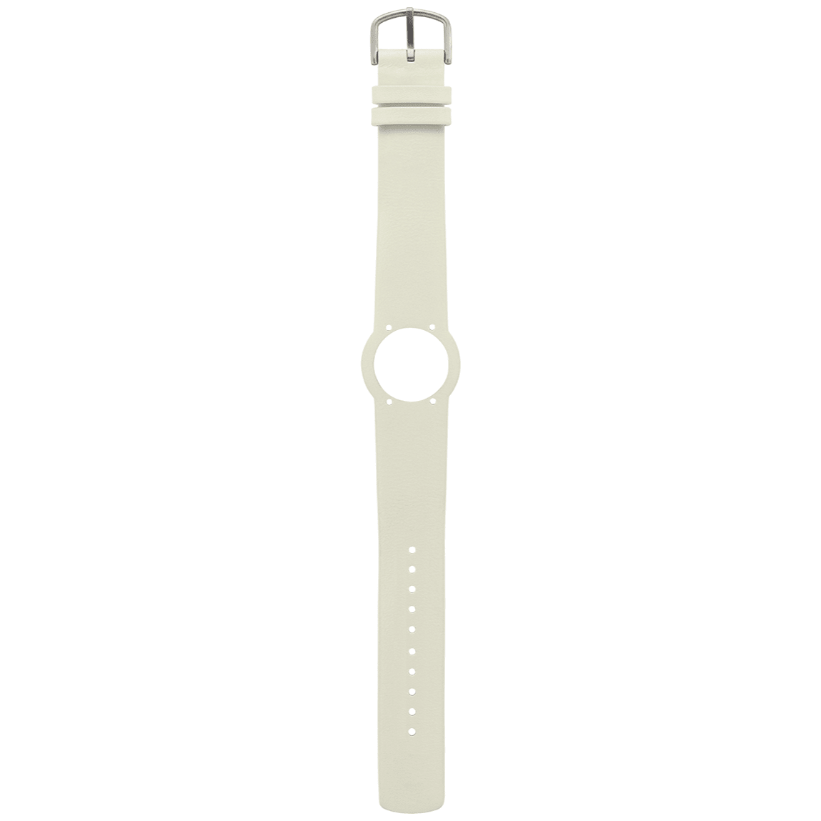 Arne Jacobsen Creme Læderrem 20 mm - Urma.dk