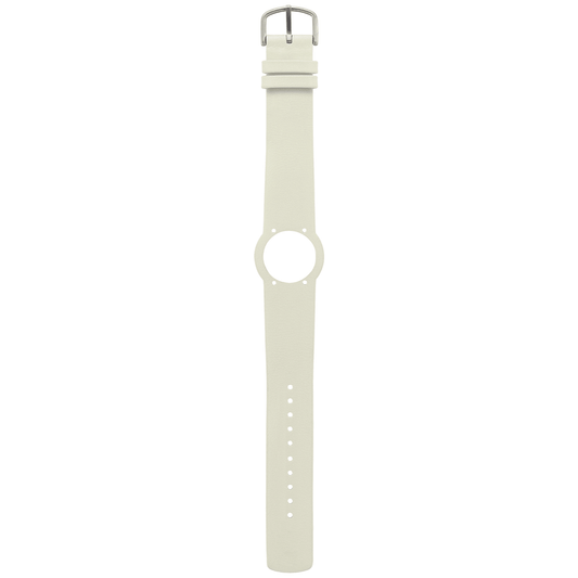 Arne Jacobsen Creme Læderrem 20 mm - Urma.dk