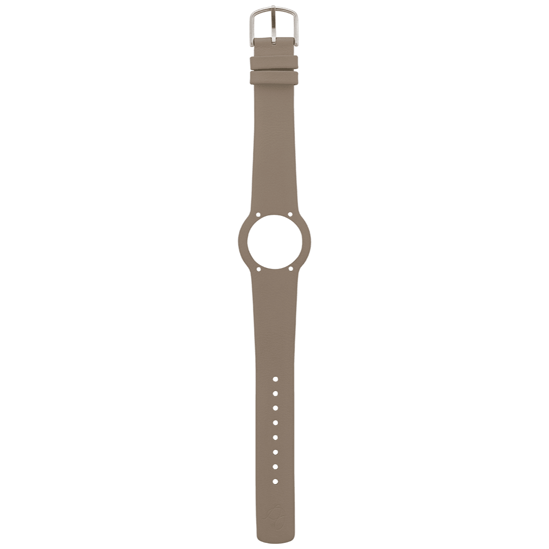 Arne Jacobsen Jordfarvet Læderrem 16 mm / 34 mm Ur - Urma.dk