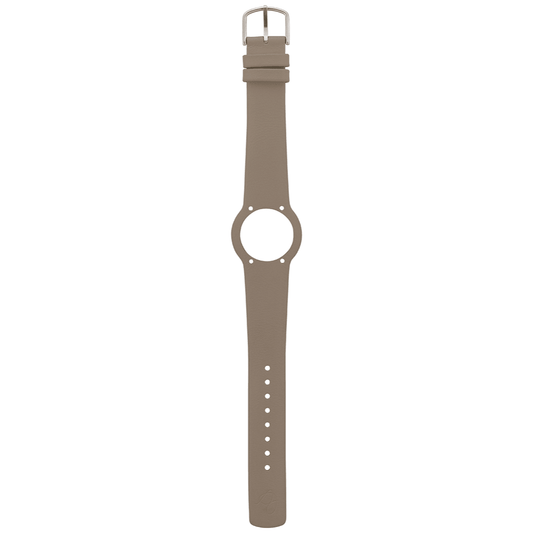 Arne Jacobsen Jordfarvet Læderrem 16 mm / 34 mm Ur - Urma.dk