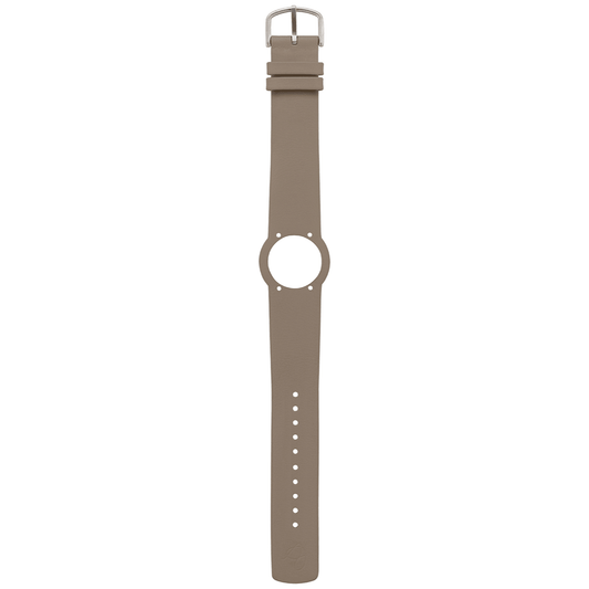Arne Jacobsen Jordlæderrem 20 mm / 46 mm Ur - Urma.dk