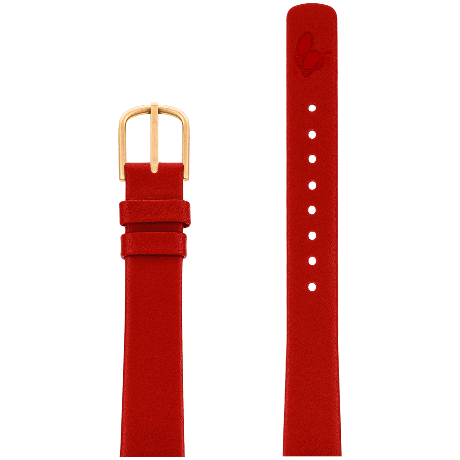 Arne Jacobsen læderrem 14 mm - 30 mm ur - Urma.dk
