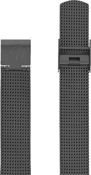 Arne Jacobsen mat grå stål meshlænke 16 mm - Urma.dk