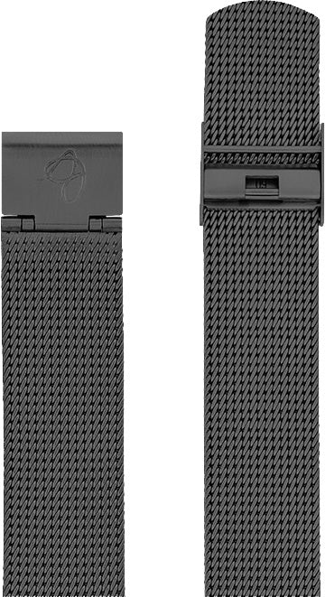 Arne Jacobsen mat grå stål meshlænke 20 mm - Urma.dk