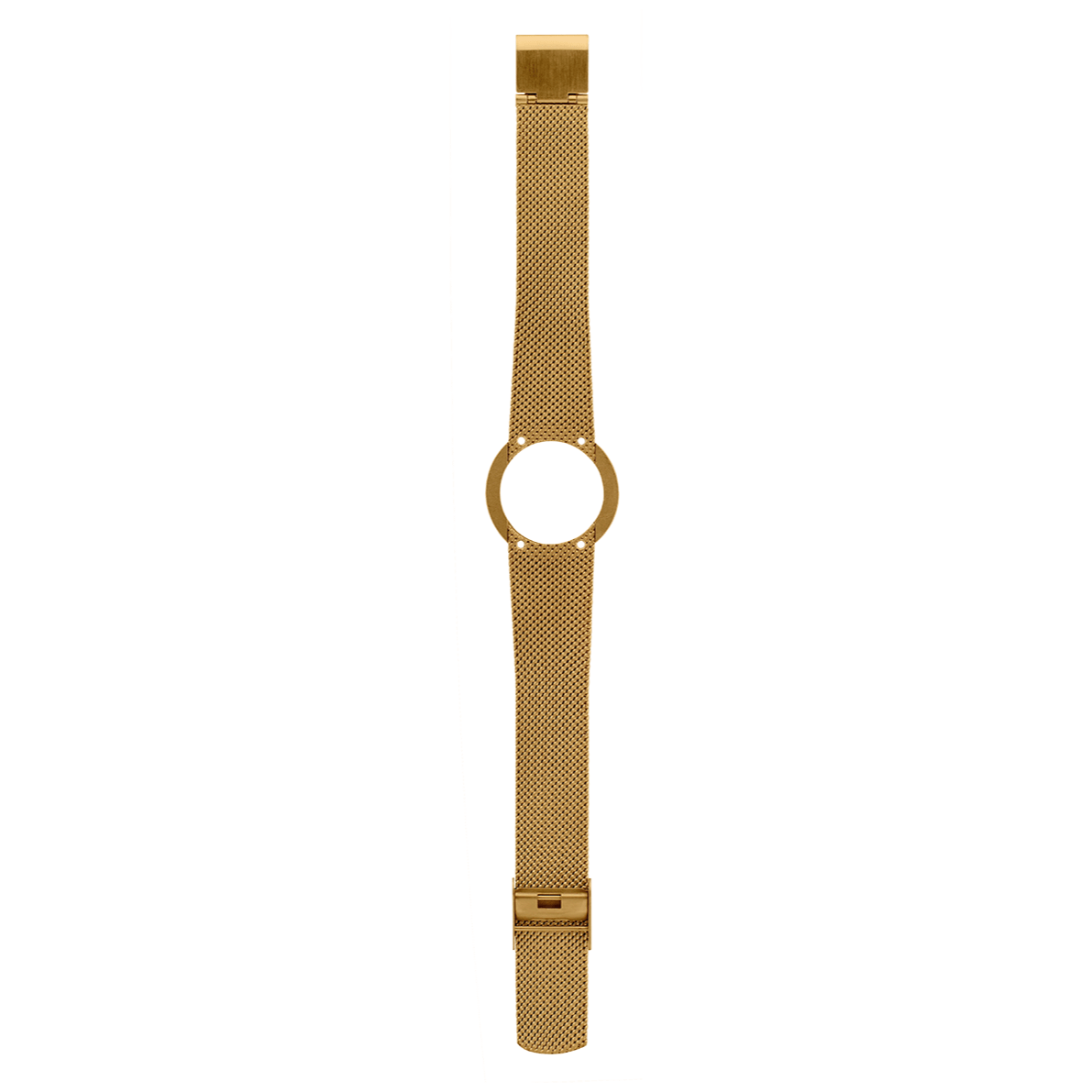 Arne Jacobsen Mat Guld Mesh Bånd 18 mm - Urma.dk