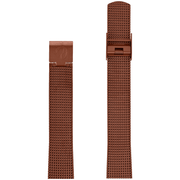 Arne Jacobsen mat kobber stål meshlænke 14 mm / 30 mm ur - Urma.dk