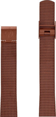 Arne Jacobsen mat kobber stål meshlænke 14 mm / 30 mm ur - Urma.dk