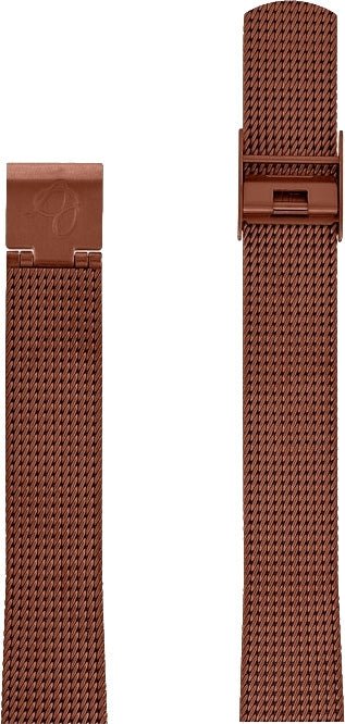 Arne Jacobsen mat kobber stål meshlænke 14 mm / 30 mm ur - Urma.dk