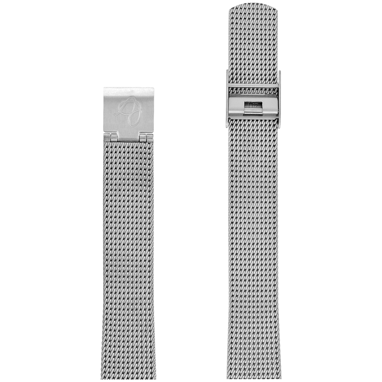 Arne Jacobsen mat stål meshlænke 14 mm / 30 mm ur - Urma.dk