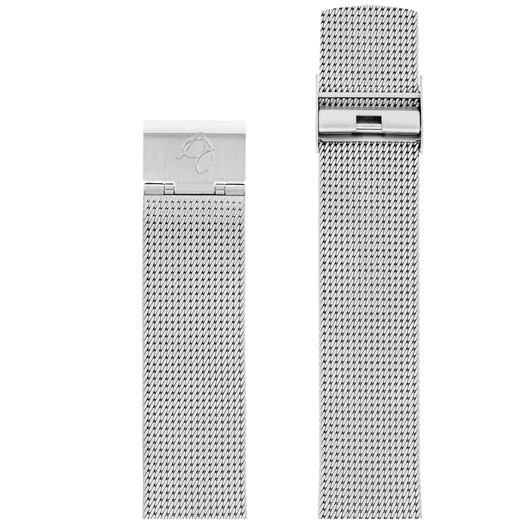 Arne Jacobsen mat stål meshlænke 22 mm - Urma.dk