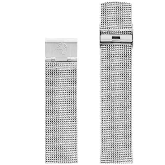 Arne Jacobsen mat stål meshlænke 22 mm - Urma.dk