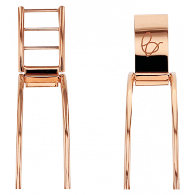 Arne Jacobsen Poleret Rosa Guld Armremme 20 mm / 40 mm Ur - Urma.dk