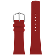 Arne Jacobsen Rød Lille Læderrem 22 mm / 46 mm Ur - Urma.dk