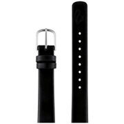 Arne Jacobsen Sort Læderrem 14 mm / 30 mm Ur - Urma.dk