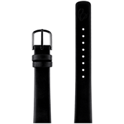 Arne Jacobsen Sort Læderrem 16 Mm / 34 mm Ur - Urma.dk