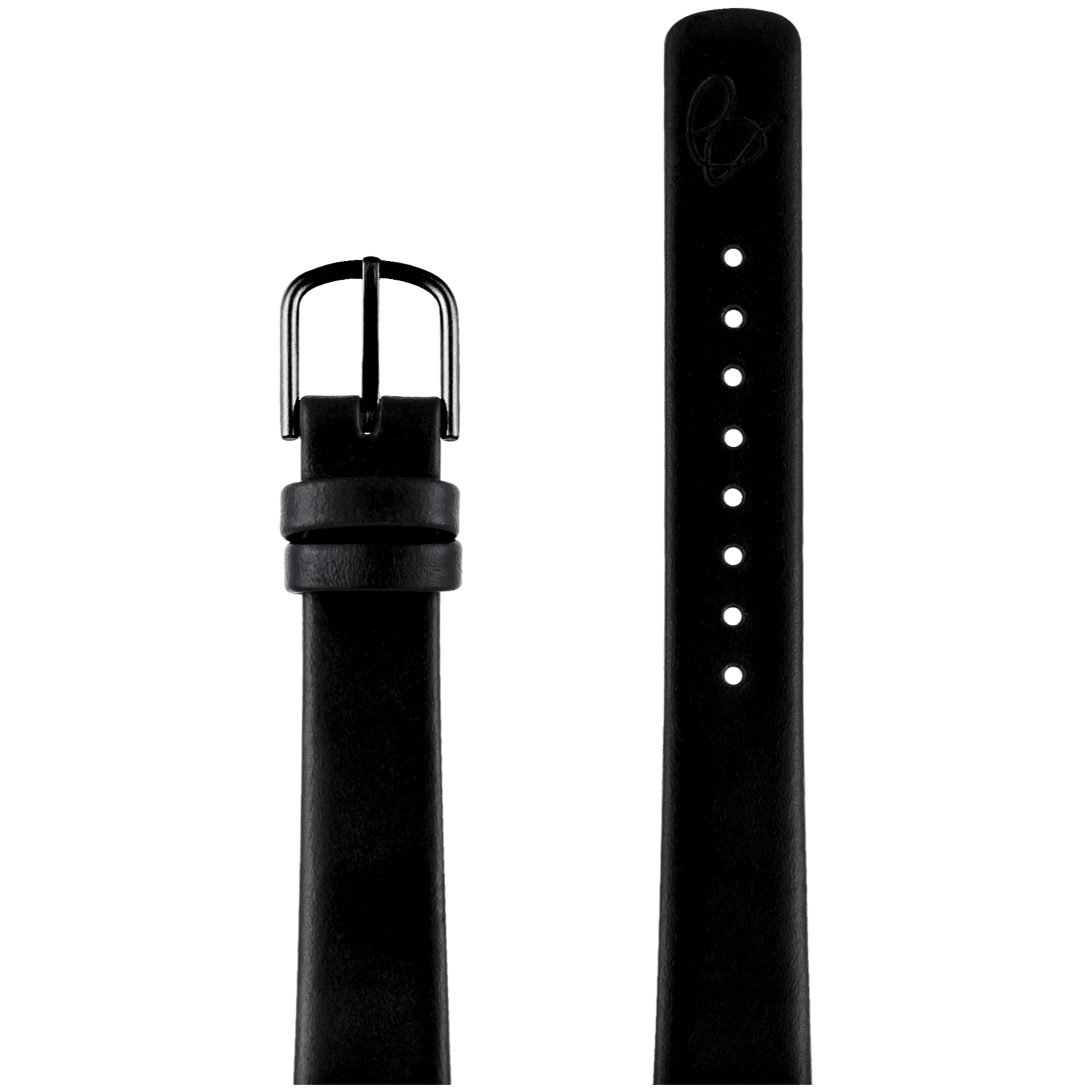 Arne Jacobsen Sort Læderrem 16 Mm / 34 mm Ur - Urma.dk