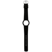 Arne Jacobsen Sort Læderrem 16 Mm / 34 mm Ur - Urma.dk