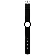 Arne Jacobsen Sort Læderrem 18 mm / 40 mm Ur - Urma.dk