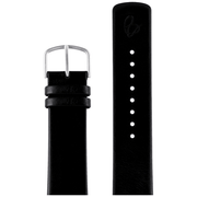 Arne Jacobsen Sort Læderrem 22 Mm / 46 mm Ur - Urma.dk