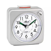 Atlanta vækkeur kompakt med lydløs sekund viser - 6 x 6 cm - Urma.dk