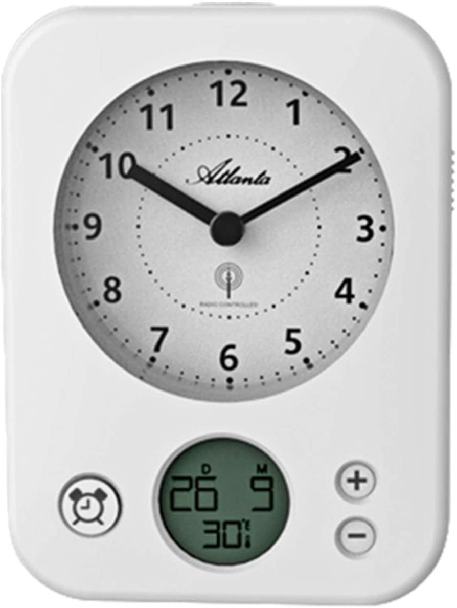 Radiostyret vækkeur med LCD display