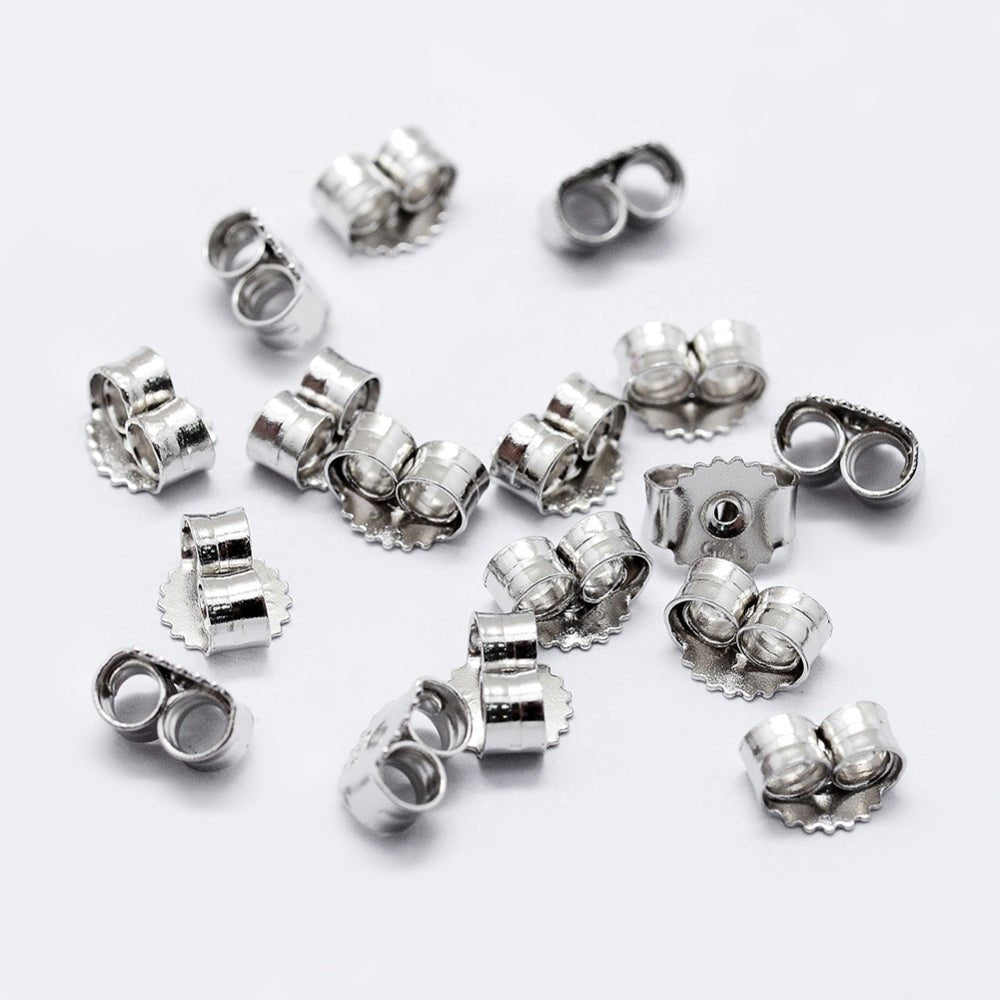 Bagmekanik sterling sølv 5x3 mm - Urma.dk