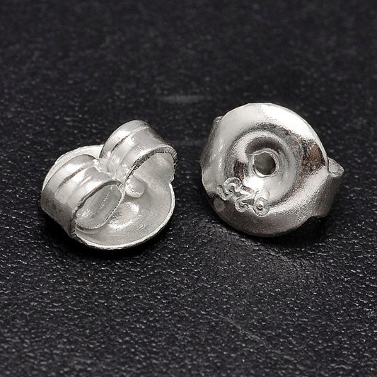 Bagmekanik sterling sølv 6,8x4 mm - Urma.dk