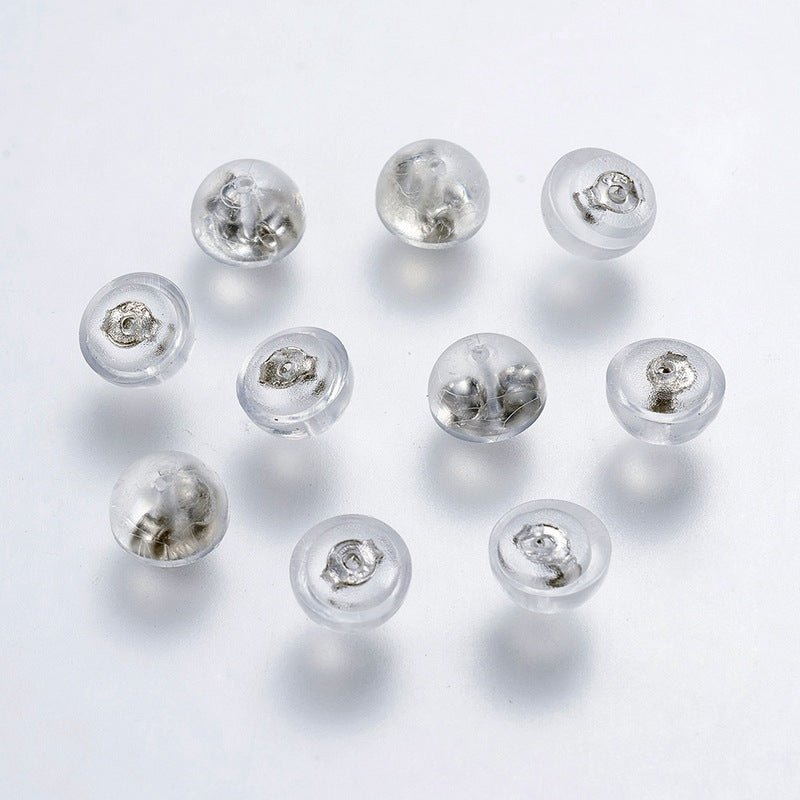 Bagmekanik sterling sølv i plastik 5,5x4 mm - Urma.dk