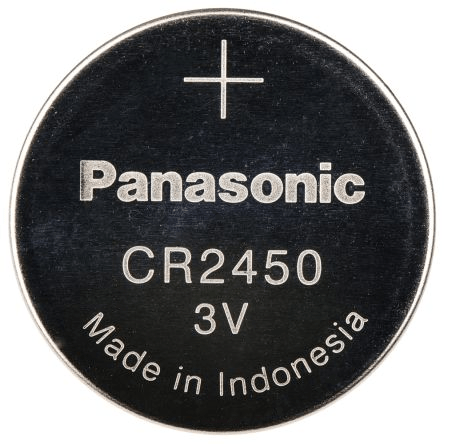 Batteri til trafikalarm Ooono - Lithium 3V, CR2450 - Urma.dk