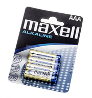 Batteri Maxell Alkaline LR03 AAA - 4 pk