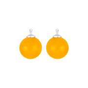 Bøhmisk kvartsglas kugle 12mm m/rh sølv - Urma.dk