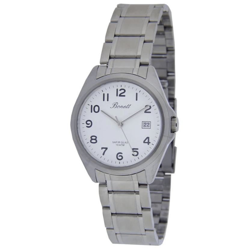 Bonett 10ATM Safir glas m/dato Ø36mm 1512HTS - Urma.dk