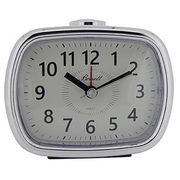 Bonett B:11cm H8,5cm Glidende sek. viser, Lys , Snooze, BIB TB921 - Urma.dk
