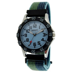 Bonett Børneure Velcro - rem Ø34mm 1507B - Urma.dk