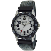 Bonett Børneure Velcro - rem Ø34mm 1507H - Urma.dk