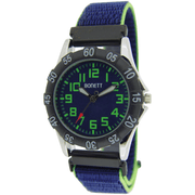 Bonett Børneure Velcro - rem Ø34mm 1507LB - Urma.dk