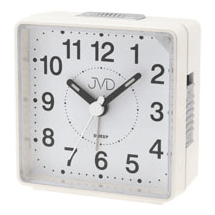 Bonett H:6,3cm B:6,2cm, Stigende alarm, Lys, Snooze, Glidendende sek. viser, BIB SRP26.1 - Urma.dk