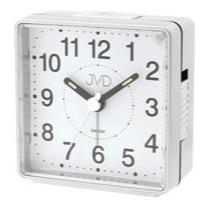 Bonett H:6,3cm B:6,2cm, Stigende alarm, Lys, Snooze, Glidendende sek. viser, BIB SRP26.2 - Urma.dk