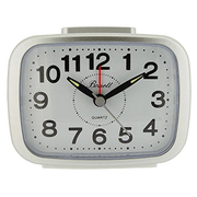 Bonett H:8,5cm B:11,5cm Glidende sek. viser, Lys, KLOKKE/BIB TB208 - Urma.dk