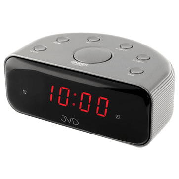 Bonett H:8,5cm B:12cm 220V, 2 alarmer, Snooze, BIB SB900.1 - Urma.dk