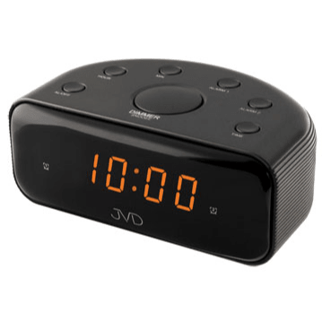 Bonett H:8,5cm B:12cm 220V, 2 alarmer, Snooze, BIB SB900.4 - Urma.dk