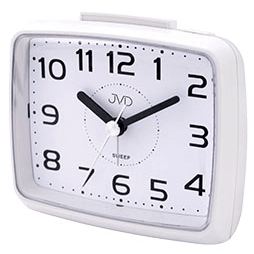 Bonett H:8,6cm B:10,2cm Stigende alarm, Glidende sek. viser, Snooze, Lys, BIB SRP879.1 - Urma.dk