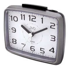 Bonett H:8,6cm B:10,2cm Stigende alarm, Glidende sek. viser, Snooze, Lys, BIB SRP879.2 - Urma.dk