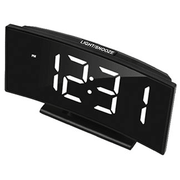 Bonett H:9,5cm B:17cm 220V, Dato, Temperatur, Snooze, BIB SB681.3 - Urma.dk