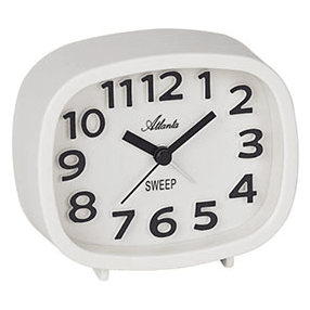 Bonett H:9cm B:10,5cm Glidende sek. viser, Lys, BIB 2111 - 0 - Urma.dk