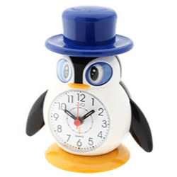 Bonett Vækkeure H:10cm B:11cm Lys, Snooze, Stigende alarm, BIB SR52.5 - Urma.dk
