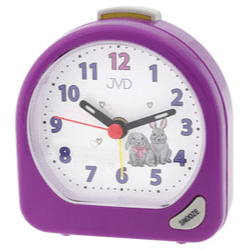 Bonett Vækkeure H:7,5cm B:7,5cm Snooze, Lys, Stigende alarm, BIB SR672.2 - Urma.dk