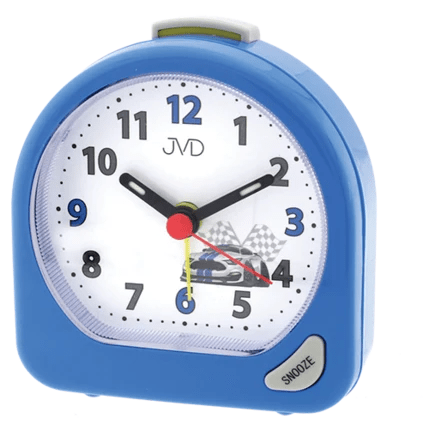 Bonett Vækkeure H:7,5cm B:7,5cm Snooze, Lys Stigende alarm, BIB SR672.5 - Urma.dk