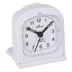 Bonett Vækkeure H:8cm B:7cm Rejsevækkeur, BIB 1267 - 0 - Urma.dk