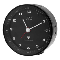 Bonett Vækkeure H:9,8cm B:9,5cm Radiostyret, Snooze, Lys, BIB RB978.1 - Urma.dk